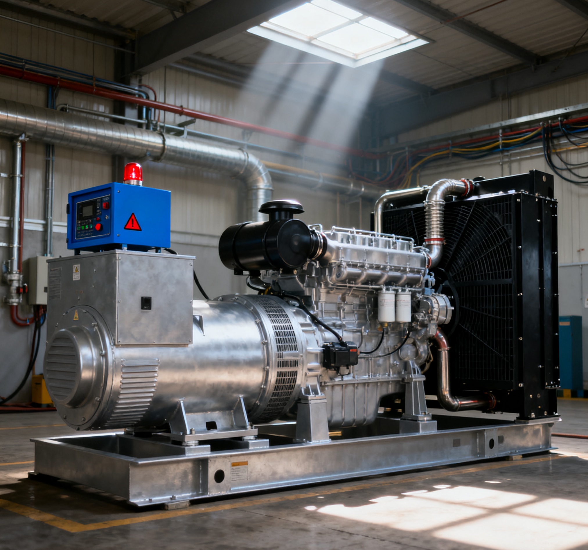 A large commercial power generator